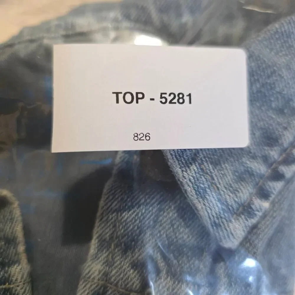 OshKosh Genuine Kids 4T Denim Jean Jacket Vintage Style